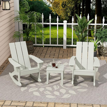 Costaelm Small Outdoor Side Table, Patio End Table Weather Resistant Outdoor Coffee Table, Square Conversation Table for Indoor, Porch, Balcony, Garden, Poolside, Deck, Sand
