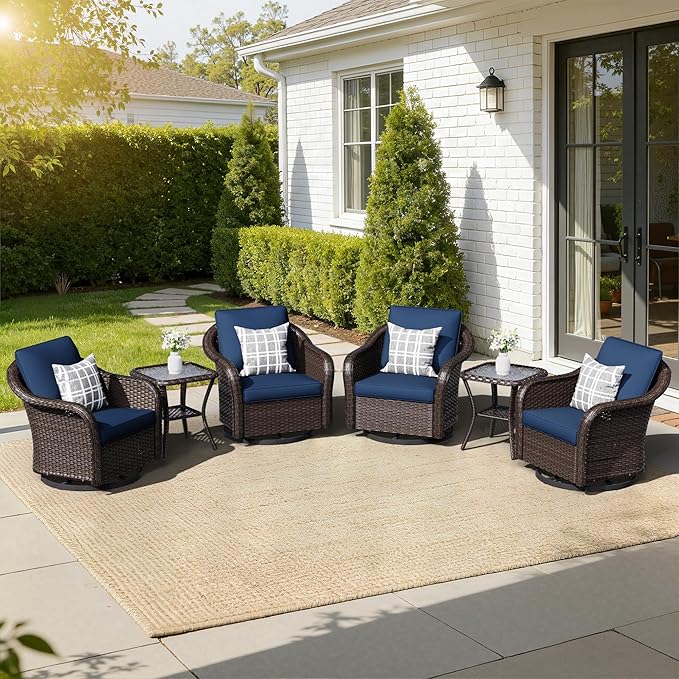 4 PCS Outdoor Conversation Set - Photo 8