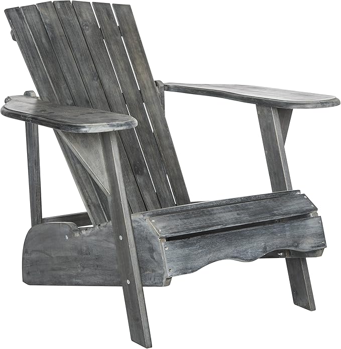 Safavieh Patio Collection Hampton Adirondack Acacia Wood Chair