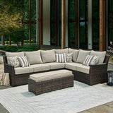 Signature Design by Ashley Brook Ranch Outdoor Sectional - Photo 2