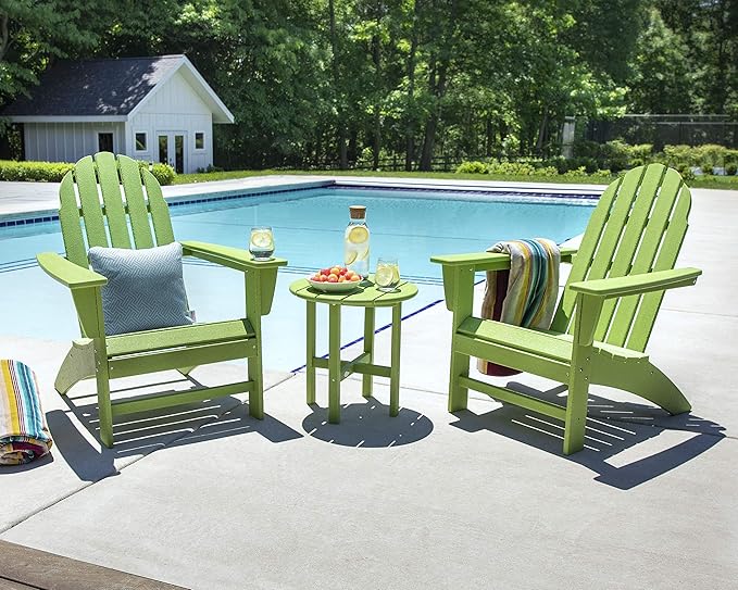 Polywood Vineyard 3-Piece Adirondack Set (Sand)
