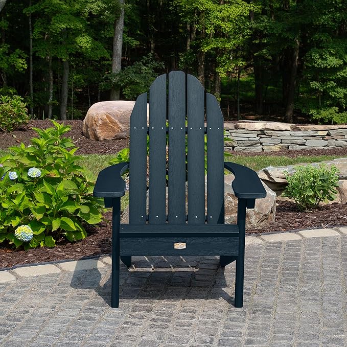 Elk Outdoors The Essential Adirondack Chair, Federal Blue