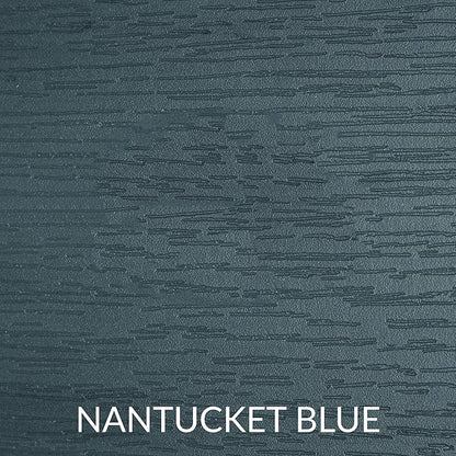 Sequoia Professional CM-BENSQ62-NBE Commercial Grade Exeter 6 Foot Garden Bench, Nantucket Blue