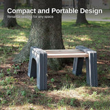 RTS Home Accents Custom Length Lightweight Indoor or Outdoor Backless Bench Ends, (Wood & Screws Sold Separately) - Photo 7