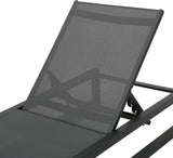 Christopher Knight Home Modesta Outdoor Aluminum Framed Chaise Lounges with Mesh Body, 2-Pcs Set - Photo 7