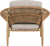 Merax Outdoor Wicker Papasan Chair Set of 2, Rattan Patio Papasan Egg Lounge Chair with Cozy Cushion - Photo 9