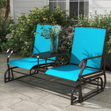 GOWE Outdoor Glider Bench with Center Table - Photo 9