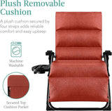 Best Choice Products Oversized Zero Gravity Chair, Folding Outdoor Patio Recliner - Photo 3