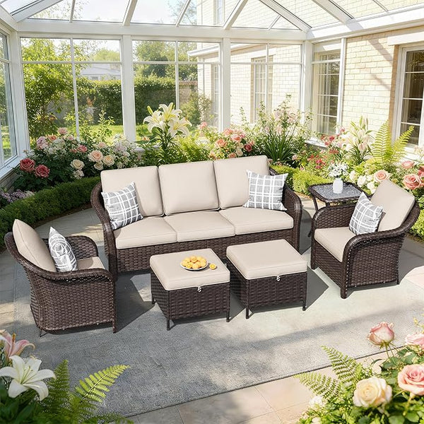 6 PCS Outdoor Conversation Set - Photo 1