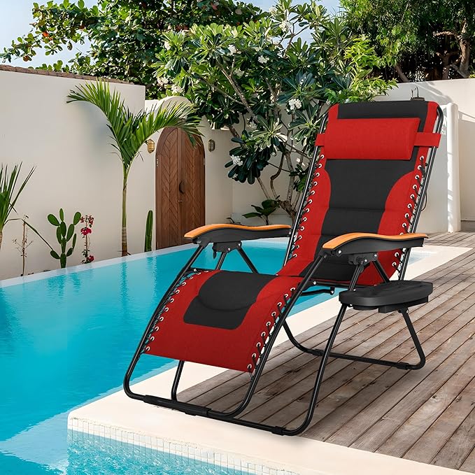 Sophia & William Oversized XXL Zero Gravity Chair Set of 2 - Photo 2