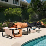 NUU GARDEN Outdoor Foldable Chaise Lounge Chairs - Photo 4
