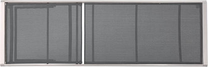 GDFStudio Bay Patio Furniture Outdoor Mesh Chaise Lounge (Dark Grey) (Qty of 2)