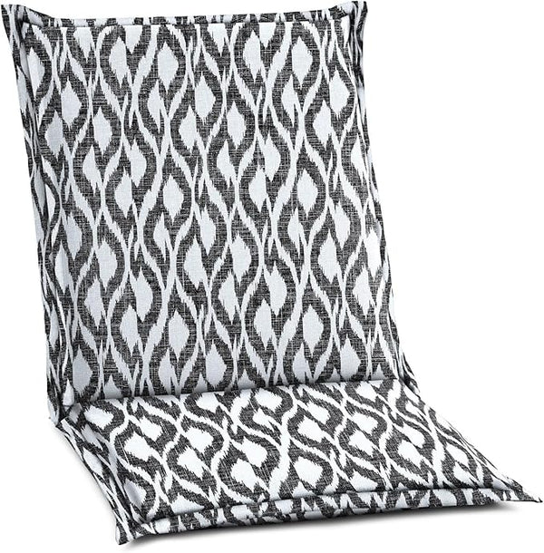 BrylaneHome Hinged Back & Seat Cushion - 21.5" H Seat Back - Patio & Outdoor - Water - Photo 1
