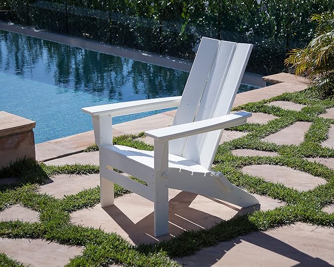 POLYWOOD Modern Folding Adirondack Chair - Photo 7