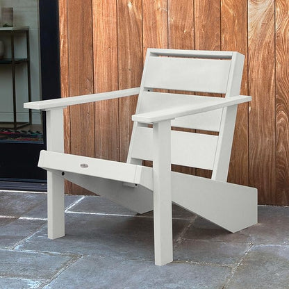 Haven Modern Adirondack Chair, Coconut White