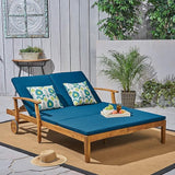 Outdoor Double Chaise Lounge Chairs - Photo 1