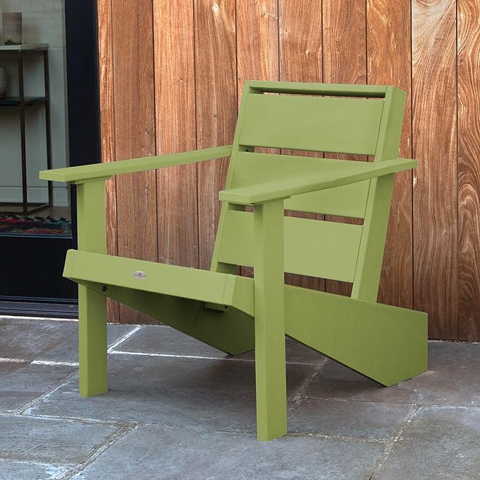 Haven Modern Adirondack Chair, Palm Green