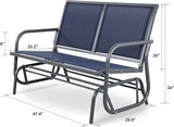 NUU GARDEN 2 Person Outdoor Glider Bench Patio Glider - Photo 2