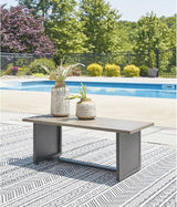 Signature Design by Ashley Bree Zee Right-Arm Facing Modern 7-Piece Outdoor Modular Seating with Tufted Cushion and 2 - Photo 2
