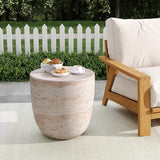 Christopher Knight Home Jaym 15.75" H Indoor Outdoor Accent Side Table, Patio Decorative End Table - Photo 1