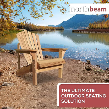 northbeam Riverside Adirondack Chair Western Red Cedar