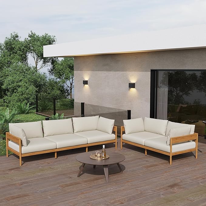 Acanva Modern Outdoor Patio Furniture Set - Photo 6