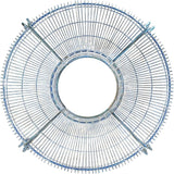 Safavieh PAT5019C Outdoor Collection Ally Darling Antique Wrought Iron 60-inch Round Tree Bench, Mossy Blue - Photo 5