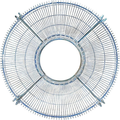 Safavieh PAT5019C Outdoor Collection Ally Darling Antique Wrought Iron 60-inch Round Tree Bench, Mossy Blue