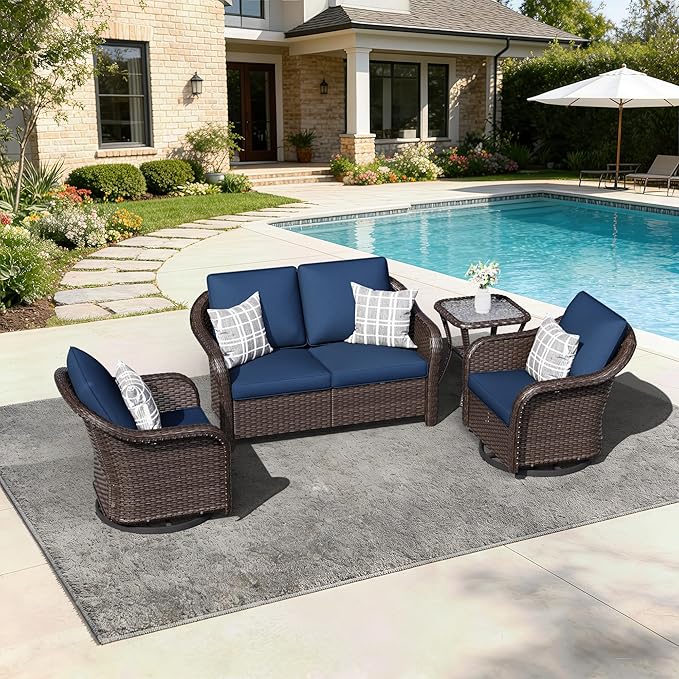 4 PCS Outdoor Conversation Set - Photo 8