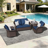 4 PCS Outdoor Conversation Set - Photo 8