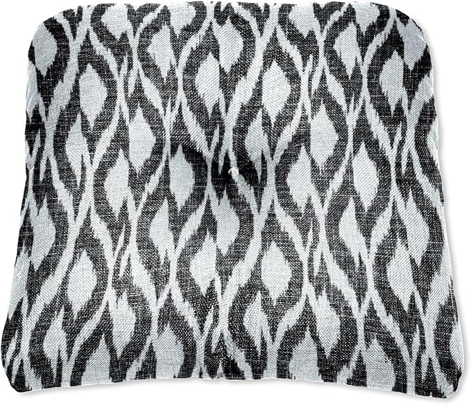 BrylaneHome Tufted Chair Cushion - 18" L x 17" W x 3" H - Patio & Outdoor - Patio & Outdoor - Water - Photo 1