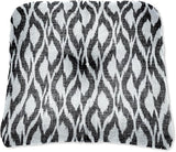 BrylaneHome Tufted Chair Cushion - 18" L x 17" W x 3" H - Patio & Outdoor - Patio & Outdoor - Water - Photo 1