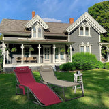 KingCamp Folding Outdoor Chaise Lounge - Photo 2