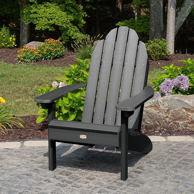 Elk Outdoors EO-CLAS1-ABY The Essential Adirondack Chair, Abyss