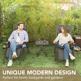 Devoko Patio Zero Gravity Chair Outdoor Free Folding Adjustable Chaise Lounge Chairs Beach Pool Side Using Reclining - Photo 7