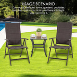 Kozyard Coolmen 2-Pack Outdoor Patio Dining Chair Set - Breathable Textilene Padded - Photo 7