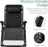 Best Choice Products Oversized Zero Gravity Chair, Folding Outdoor Patio Recliner - Photo 5
