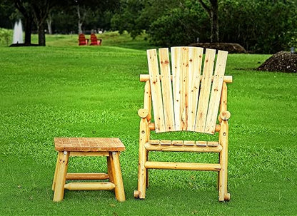 Leigh Country Rocker Chair Single Aspen Log TX 95100