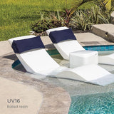Aqua Outdoors in-Pool Side Table Large for 10-14 in. of Water (Gray Granite) - Photo 6