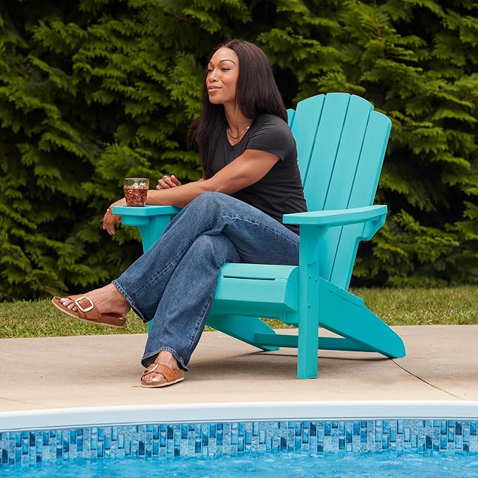 Keter Kiawah Adirondack Chair - Teal