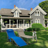 KingCamp Folding Outdoor Chaise Lounge - Photo 2