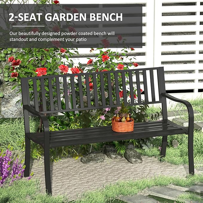 GOWE Outdoor Garden Bench, Patio Bench