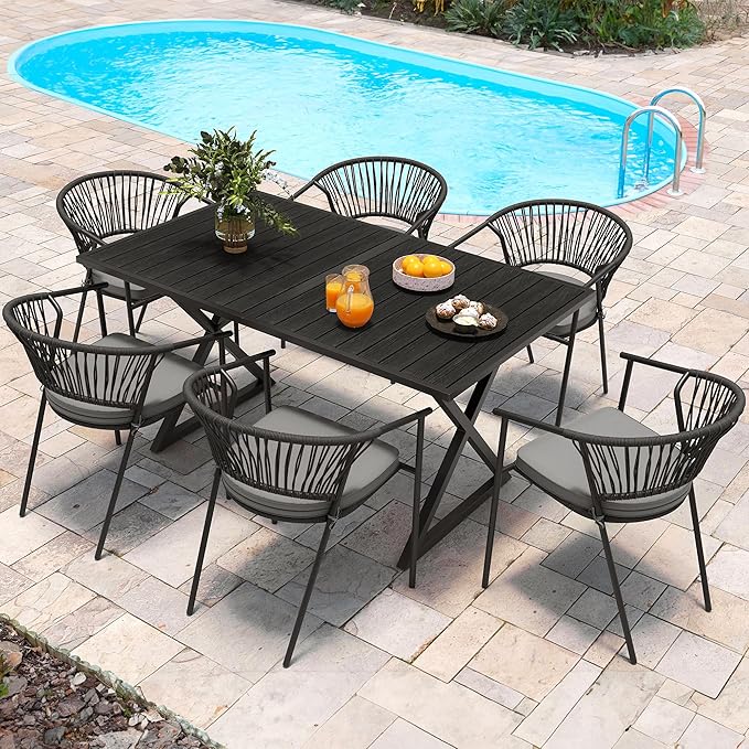 YITAHOME Outdoor Patio Chairs Set of 6 - Photo 6