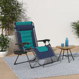 Best Choice Products Oversized Padded Zero Gravity Chair, Folding Outdoor Patio Recliner - Photo 2