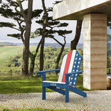 LUE BONA HDPS Adirondack Chairs Set of 2, Fire Pit Outdoor Chair Weather Resistant with Cup Holder - Photo 8