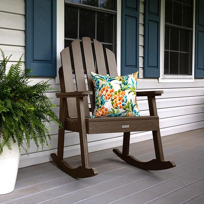 Highwood Classic Westport Garden Rocking Chair, Weathered Acorn