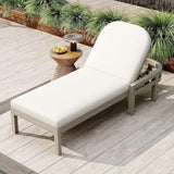 Merax Luxury Outdoor Chaise Lounge Chairs with 4 Inch Thick Cushions - Photo 1
