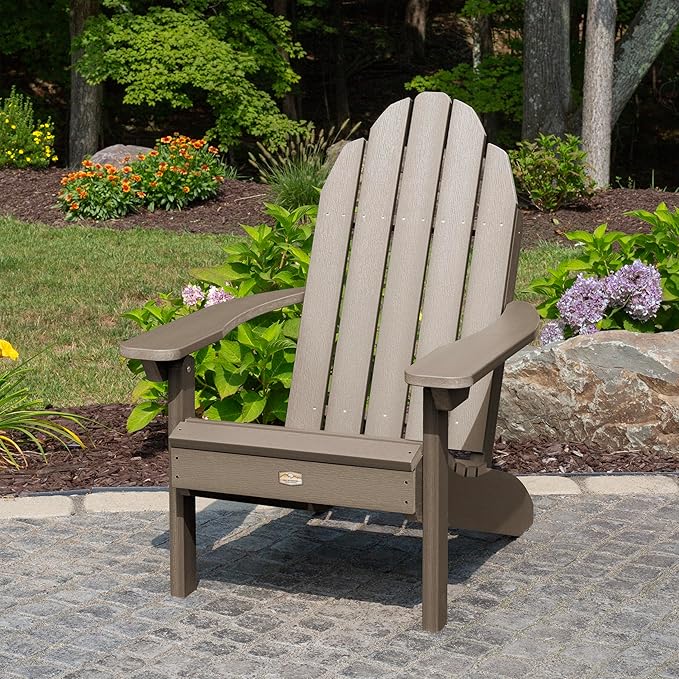 Elk Outdoors The Essential Adirondack Chair, Woodland Brown