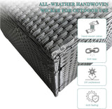 GIANGSUNNY 3 Patio Furniture Set with Storage - Photo 3