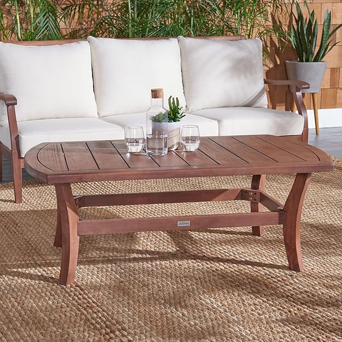 SAFAVIEH Coffee Table CPT1024A, Natural/Beige - Photo 9